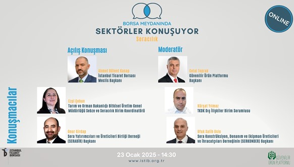 BORSA MEYDANINDA SERACILIK KONUŞULACAK